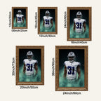 Byron Jones Celebrity Sports Art Poster School Dining Room Decoration 1 Canvas Wall Art Poster Decor Gift