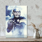 Ben Roethlisberger Art Sports Decorative Poster School Dormitory 1 Canvas Wall Art Poster Decor Gift