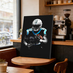 Christian McCaffrey Art Sports Decorative Poster School Dormitory 5 Canvas Wall Art Poster Decor Gift