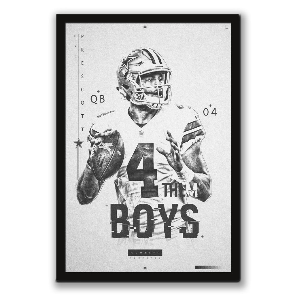 Dak Prescott Celebrity Sports Art Poster School Dining Room Decoration 1 Canvas Wall Art Poster Decor Gift