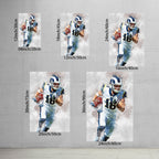 Cooper Kupp Celebrity Sports Art Poster School Dining Room Decoration 7 Canvas Wall Art Poster Decor Gift