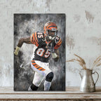 Chad Johnson Celebrity Sports Art Poster School Dining Room Decoration 4 Canvas Wall Art Poster Decor Gift