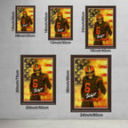 Baker Mayfield Sports Celebrity Art Deco Poster 4 Canvas Wall Art Poster Decor Gift