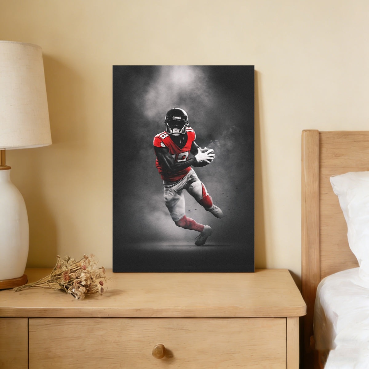 Calvin Ridley Art Sports Decorative Poster School Dormitory 6 Canvas Wall Art Poster Decor Gift