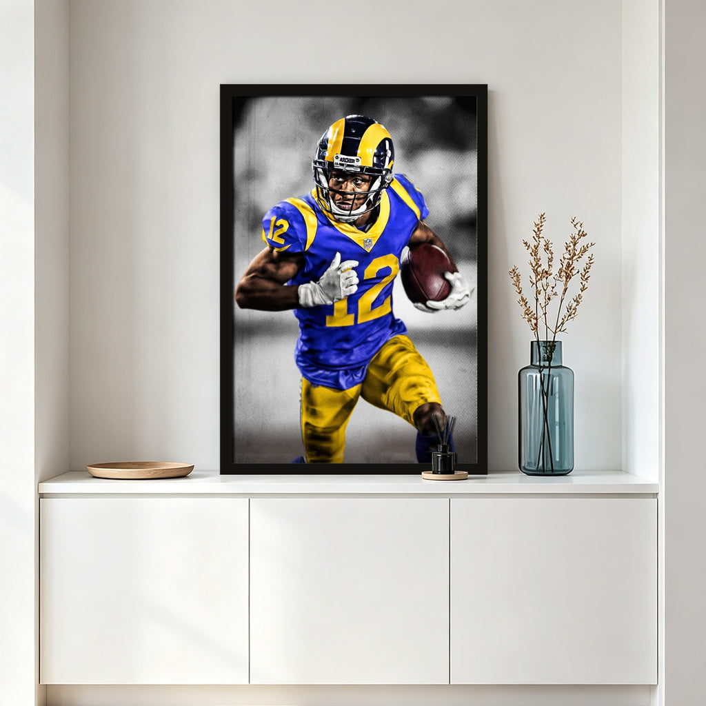 Brandin Cooks Art Sports Decorative Poster School Dormitory 5 Canvas Wall Art Poster Decor Gift