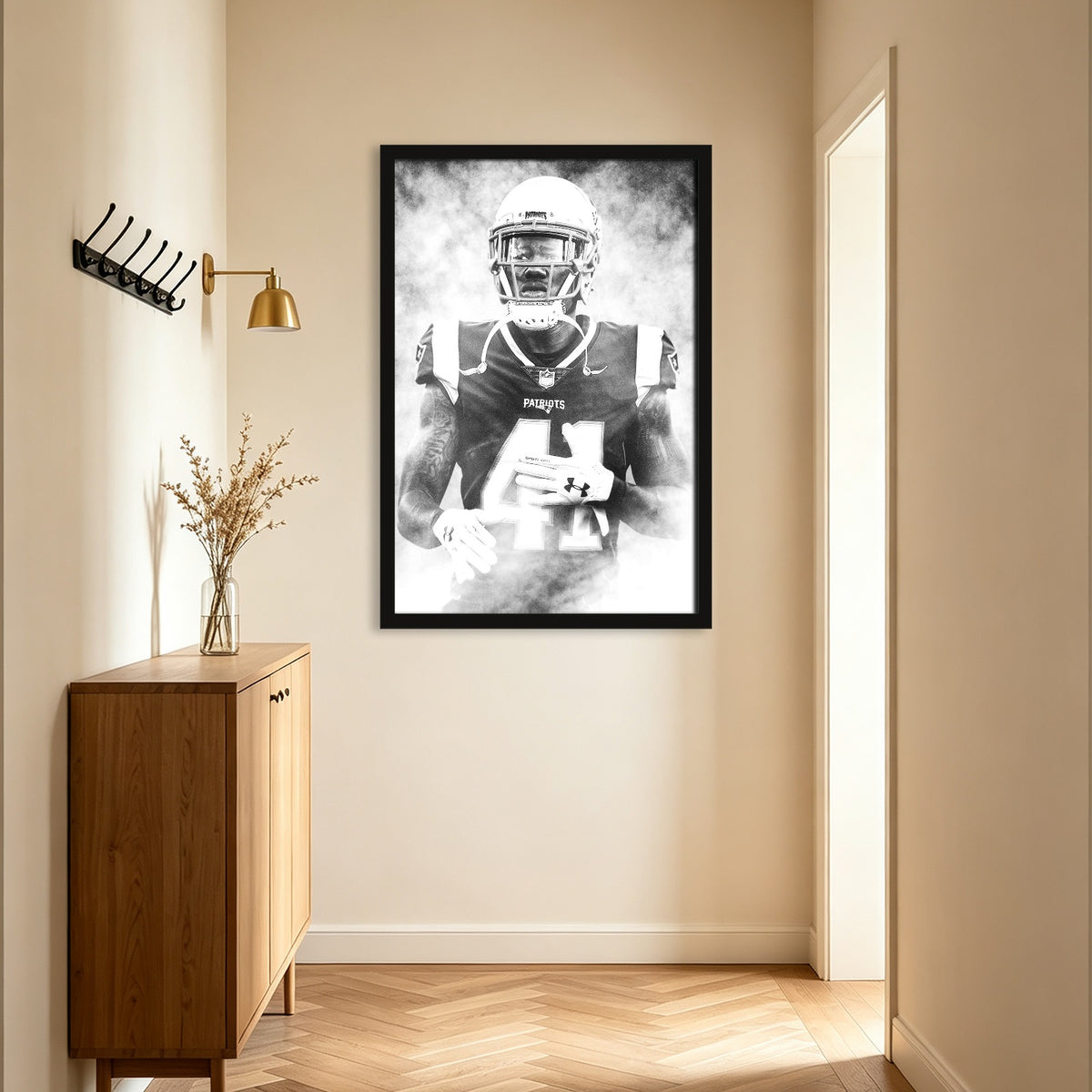 Cyrus Jones Art Sports Decorative Poster School Dormitory 6 Canvas Wall Art Poster Decor Gift
