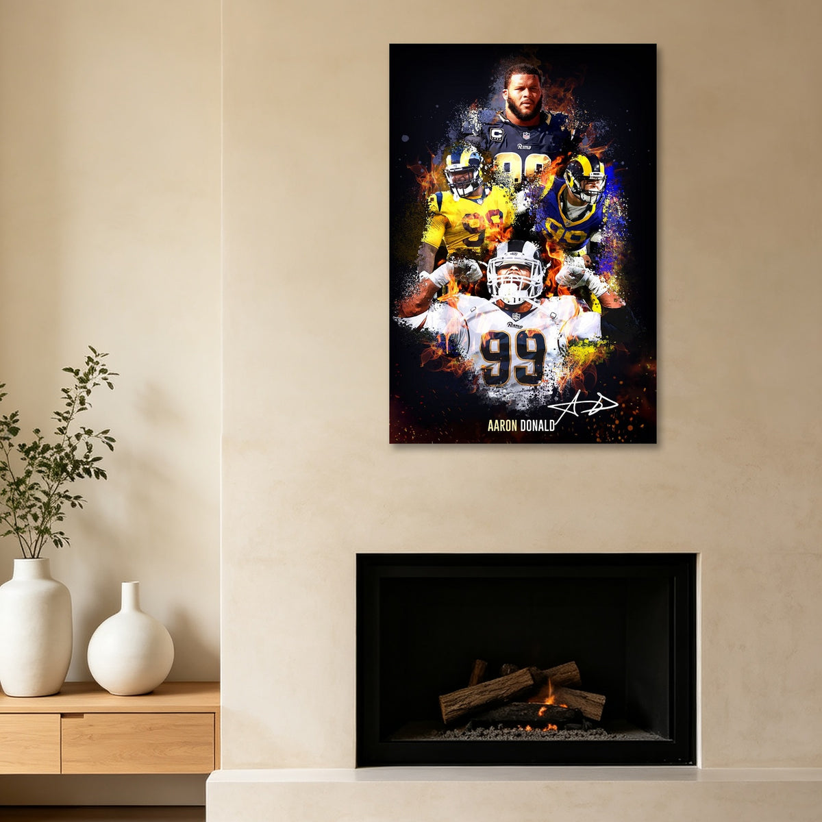 Bobby Wagner Celebrity Sports Art Poster School Dining Room Decoration 2 Canvas Wall Art Poster Decor Gift