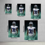 Byron Jones Celebrity Sports Art Poster School Dining Room Decoration 1 Canvas Wall Art Poster Decor Gift
