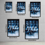 CeeDee Lamb Art Sports Decorative Poster School Dormitory 6 Canvas Wall Art Poster Decor Gift