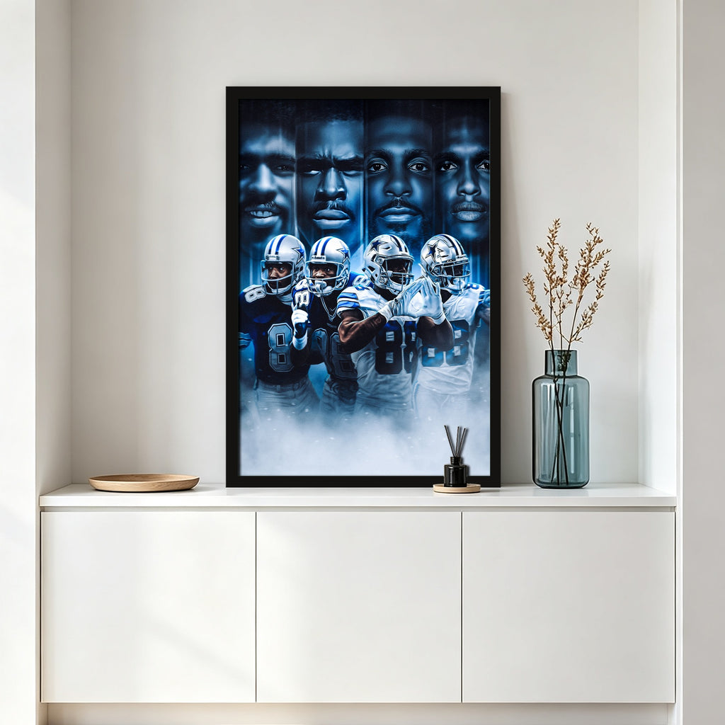 CeeDee Lamb Art Sports Decorative Poster School Dormitory 6 Canvas Wall Art Poster Decor Gift