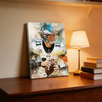 Carson Wentz Celebrity Sports Art Poster School Dining Room Decoration 7 Canvas Wall Art Poster Decor Gift