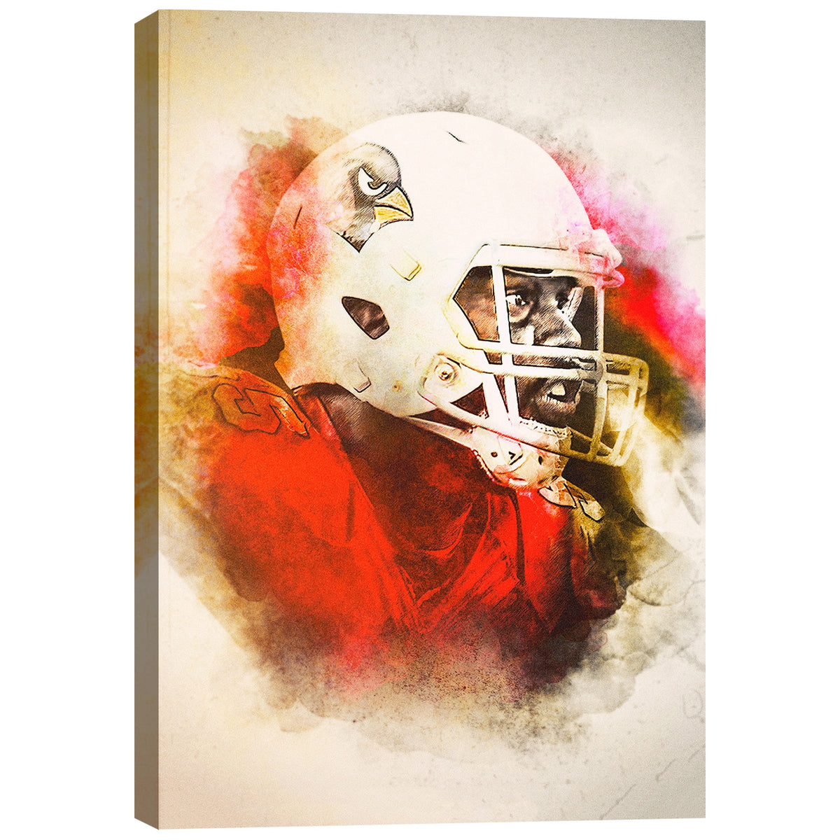 Chandler Jones Art Sports Decorative Poster School Dormitory 5 Canvas Wall Art Poster Decor Gift