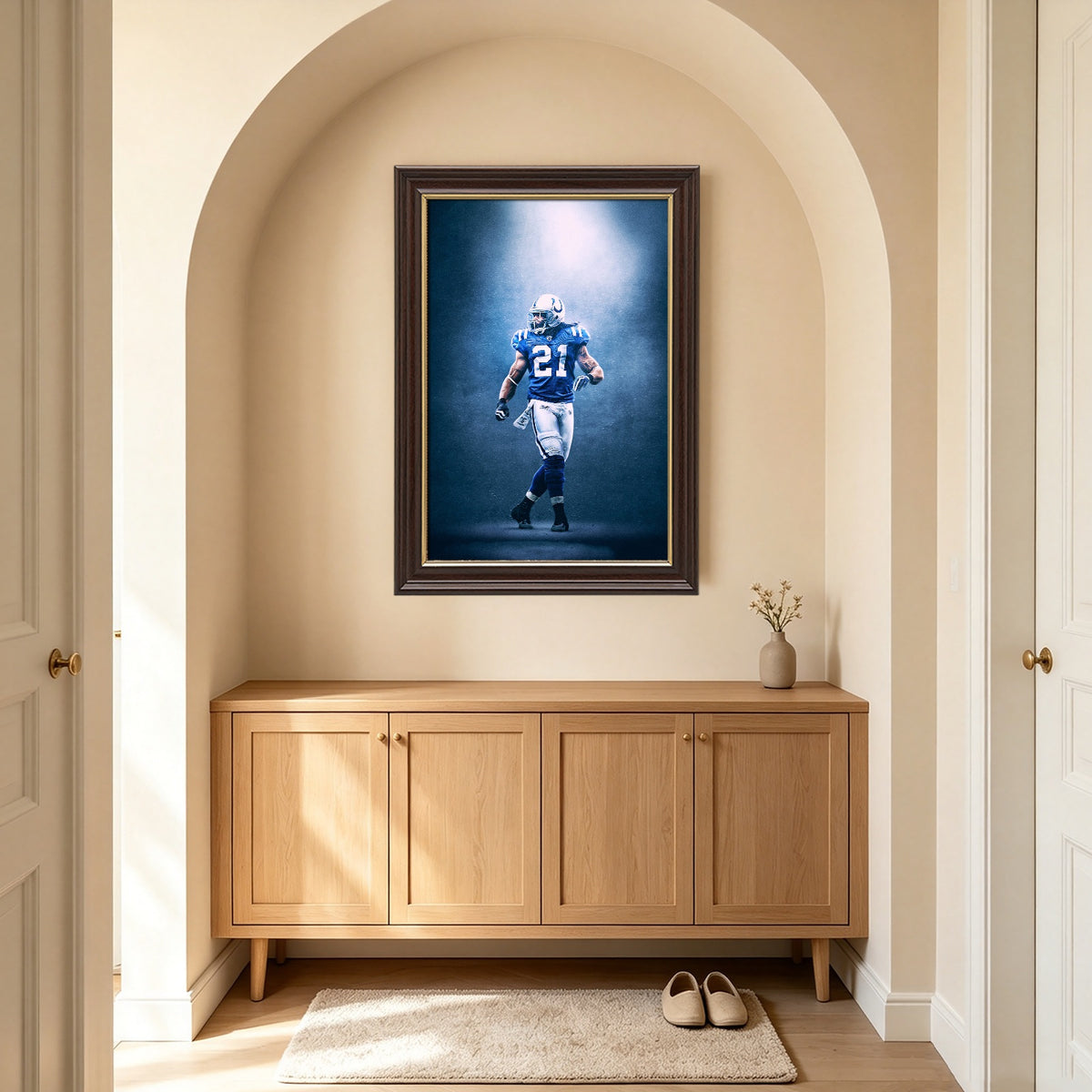 Bob Sanders Art Sports Decorative Poster School Dormitory 7 Canvas Wall Art Poster Decor Gift