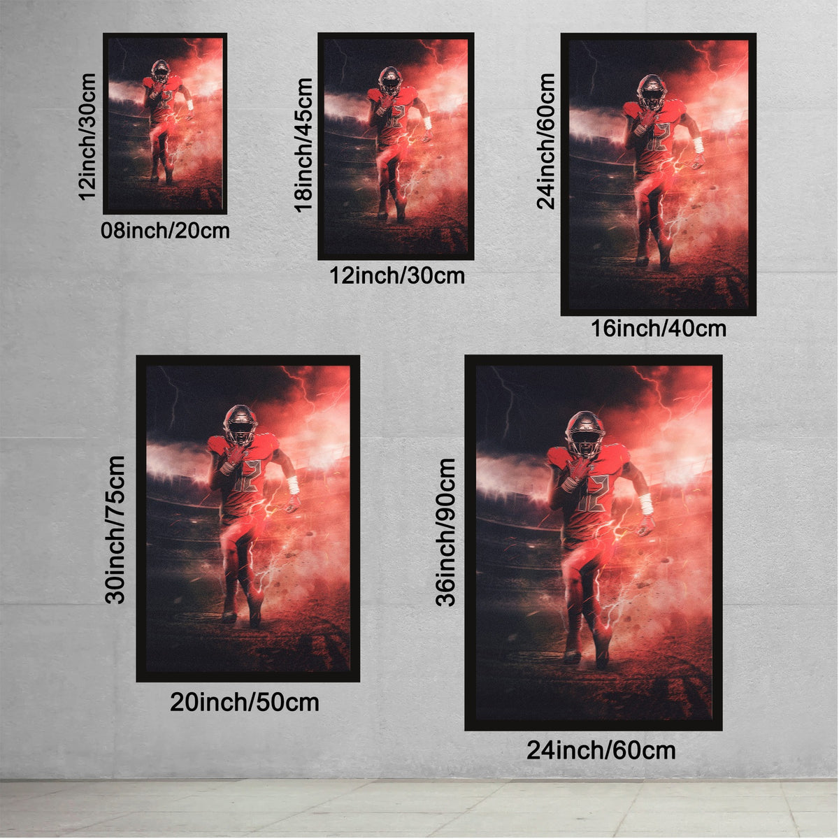 Chris Godwin Art Sports Decorative Poster School Dormitory 2 Canvas Wall Art Poster Decor Gift