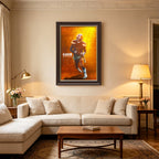 Baker Mayfield Sports Celebrity Art Deco Poster 8 Canvas Wall Art Poster Decor Gift