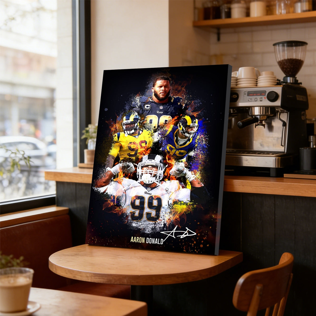 Bobby Wagner Celebrity Sports Art Poster School Dining Room Decoration 2 Canvas Wall Art Poster Decor Gift