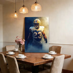 Chauncey Gardner Johnson Art Sports Decorative Poster School Dormitory 1 Canvas Wall Art Poster Decor Gift