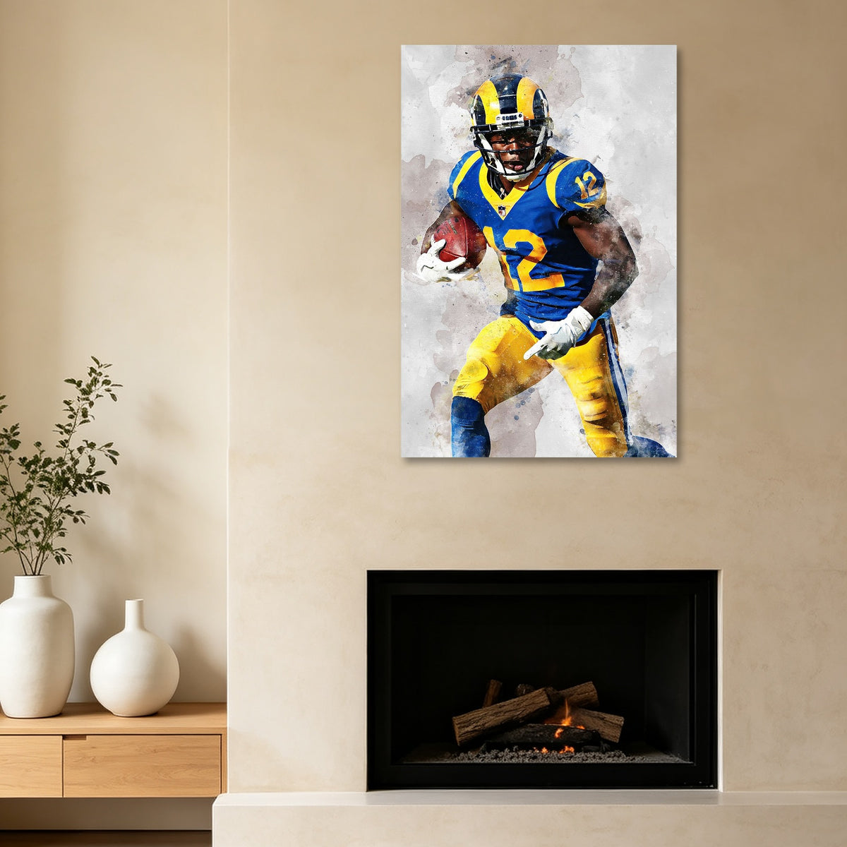 Brandin Cooks Celebrity Sports Art Poster School Dining Room Decoration 6 Canvas Wall Art Poster Decor Gift