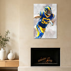 Clay Matthews Celebrity Sports Art Poster School Dining Room Decoration 3 Canvas Wall Art Poster Decor Gift