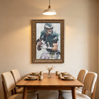 Carson Wentz Celebrity Sports Art Poster School Dining Room Decoration 8 Canvas Wall Art Poster Decor Gift