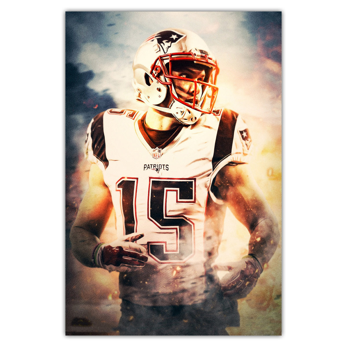 Chris Hogan Art Sports Decorative Poster School Dormitory 9 Canvas Wall Art Poster Decor Gift