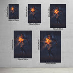 Courtland Sutton Art Sports Decorative Poster School Dormitory 2 Canvas Wall Art Poster Decor Gift