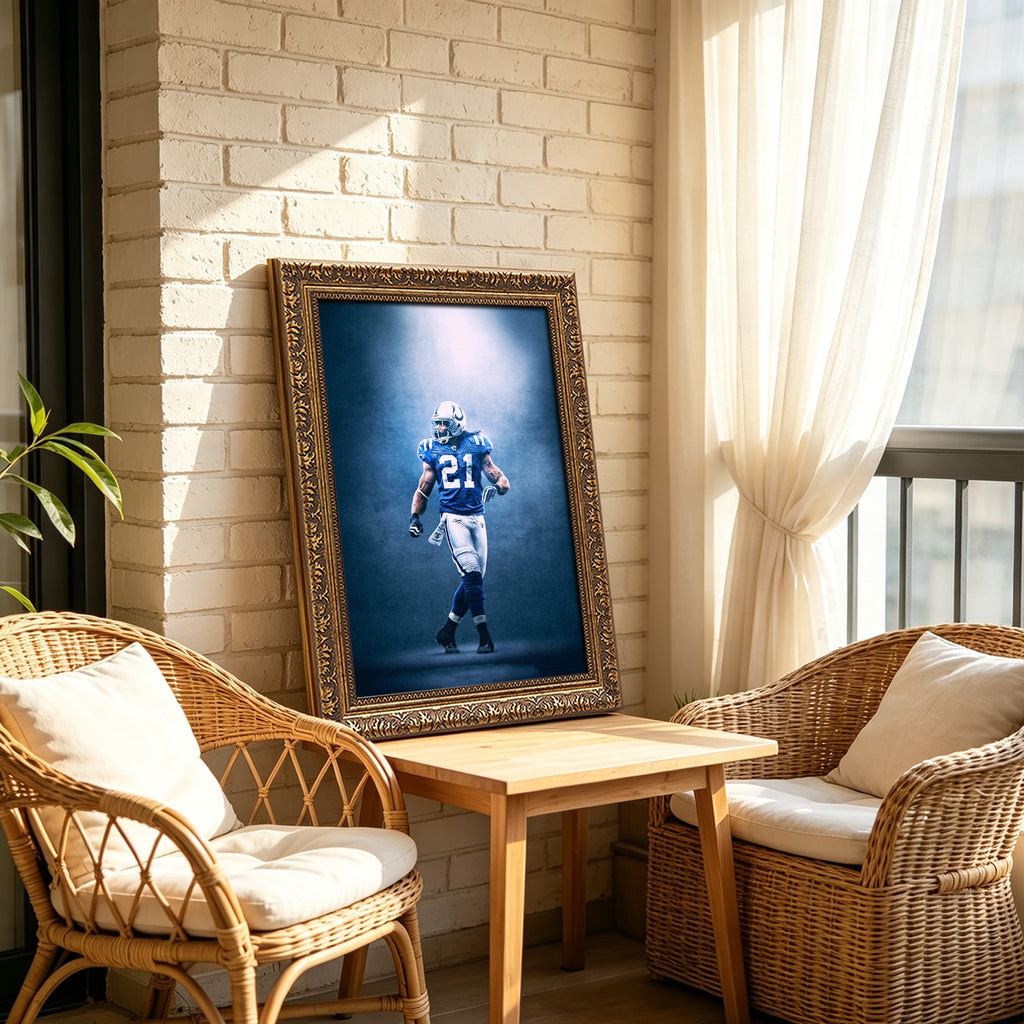 Bob Sanders Art Sports Decorative Poster School Dormitory 7 Canvas Wall Art Poster Decor Gift