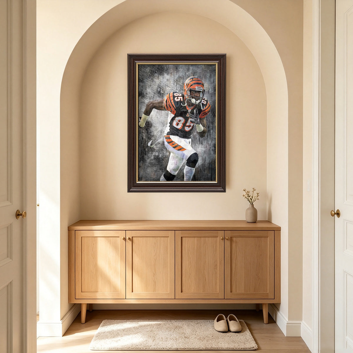 Chad Johnson Celebrity Sports Art Poster School Dining Room Decoration 4 Canvas Wall Art Poster Decor Gift