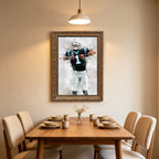 Cam Newton Celebrity Sports Art Poster School Dining Room Decoration 5 Canvas Wall Art Poster Decor Gift