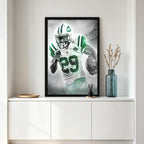 Bilal Powell Art Sports Decorative Poster School Dormitory 0 Canvas Wall Art Poster Decor Gift