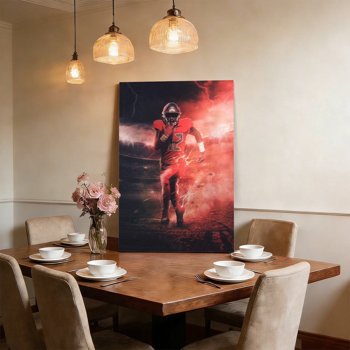 Chris Godwin Art Sports Decorative Poster School Dormitory 2 Canvas Wall Art Poster Decor Gift