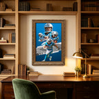 Christian McCaffrey Celebrity Sports Art Poster School Dining Room Decoration 0 Canvas Wall Art Poster Decor Gift