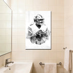 Dak Prescott Celebrity Sports Art Poster School Dining Room Decoration 9 Canvas Wall Art Poster Decor Gift
