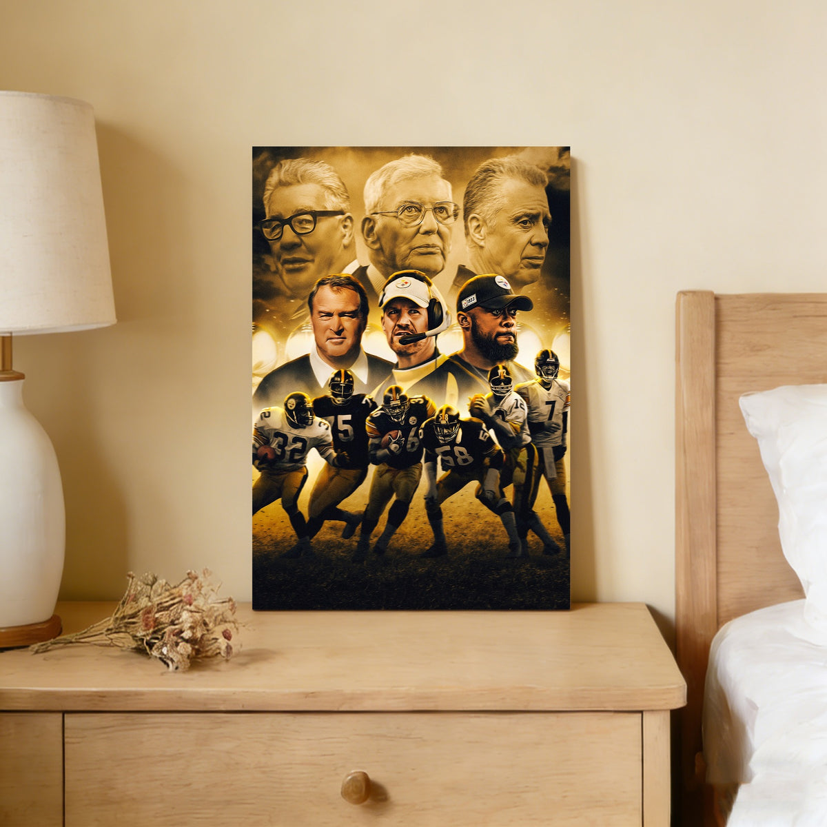 Ben Roethlisberger Art Sports Decorative Poster School Dormitory 0 Canvas Wall Art Poster Decor Gift