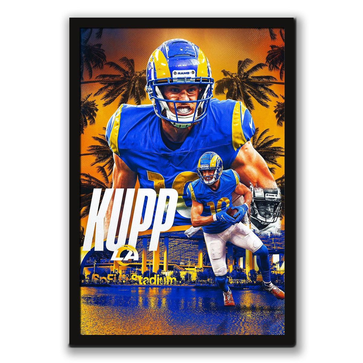 Cooper Kupp Sports Decoration Poster 2 Canvas Wall Art Poster Decor Gift