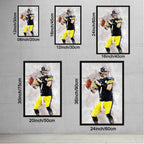 Ben Roethlisberger Celebrity Sports Art Poster School Dining Room Decoration 8 Canvas Wall Art Poster Decor Gift