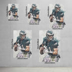 Carson Wentz Celebrity Sports Art Poster School Dining Room Decoration 8 Canvas Wall Art Poster Decor Gift