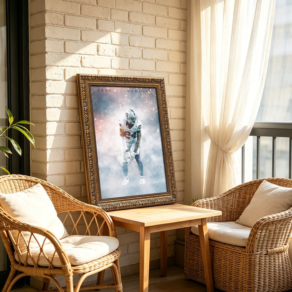 Charles Woodson Celebrity Sports Art Poster School Dining Room Decoration 3 Canvas Wall Art Poster Decor Gift