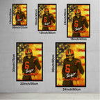 Baker Mayfield Sports Celebrity Art Deco Poster 4 Canvas Wall Art Poster Decor Gift