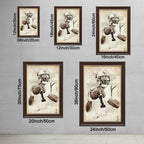 Cam Newton Sports Celebrity Art Deco Poster 7 Canvas Wall Art Poster Decor Gift