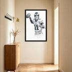 Carson Wentz Art Sports Decorative Poster School Dormitory 9 Canvas Wall Art Poster Decor Gift