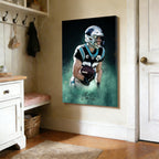 Christian McCaffrey Celebrity Sports Art Poster School Dining Room Decoration 4 Canvas Wall Art Poster Decor Gift