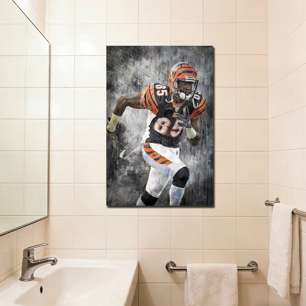 Chad Johnson Celebrity Sports Art Poster School Dining Room Decoration 4 Canvas Wall Art Poster Decor Gift