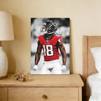 Calvin Ridley Art Sports Decorative Poster School Dormitory 9 Canvas Wall Art Poster Decor Gift