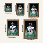 Calais Campbell Celebrity Sports Art Poster School Dining Room Decoration 7 Canvas Wall Art Poster Decor Gift