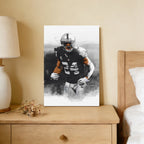 Charles Woodson Art Sports Decorative Poster School Dormitory 2 Canvas Wall Art Poster Decor Gift