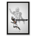 Charles Woodson Celebrity Sports Art Poster School Dining Room Decoration 6 Canvas Wall Art Poster Decor Gift