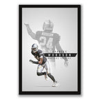 Charles Woodson Celebrity Sports Art Poster School Dining Room Decoration 6 Canvas Wall Art Poster Decor Gift