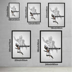 Charles Woodson Celebrity Sports Art Poster School Dining Room Decoration 6 Canvas Wall Art Poster Decor Gift