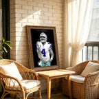 Dak Prescott Art Poster 1 Canvas Wall Art Poster Decor Gift
